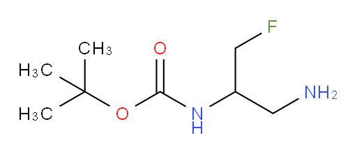 tert-butyl N-(1-amino-3-fluoropropan-2-yl)carbamate