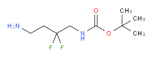 tert-butyl N-(4-amino-2,2-difluorobutyl)carbamate