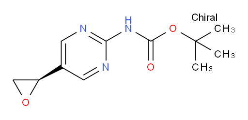 tert-butyl N-{5-[(2R)-oxiran-2-yl]pyrimidin-2-yl}carbamate
