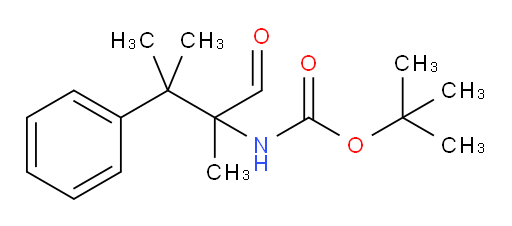 tert-butyl N-(2,3-dimethyl-1-oxo-3-phenylbutan-2-yl)carbamate