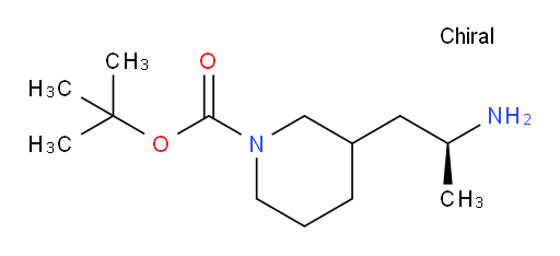 tert-butyl 3-[(2S)-2-aminopropyl]piperidine-1-carboxylate