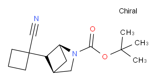 tert-butyl (1S,4R)-5-(1-cyanocyclobutyl)-2-azabicyclo[2.1.1]hexane-2-carboxylate