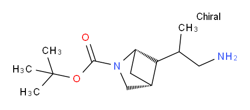 tert-butyl (1S,4R)-5-(1-aminopropan-2-yl)-2-azabicyclo[2.1.1]hexane-2-carboxylate