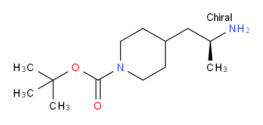 tert-butyl 4-[(2S)-2-aminopropyl]piperidine-1-carboxylate