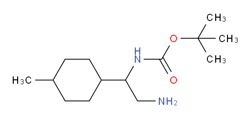 tert-butyl N-[2-amino-1-(4-methylcyclohexyl)ethyl]carbamate