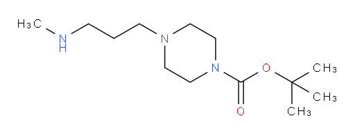tert-butyl 4-[3-(methylamino)propyl]piperazine-1-carboxylate