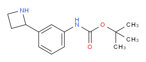 tert-butyl N-[3-(azetidin-2-yl)phenyl]carbamate