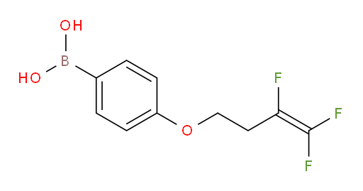 {4-[(3,4,4-trifluorobut-3-en-1-yl)oxy]phenyl}boronic acid