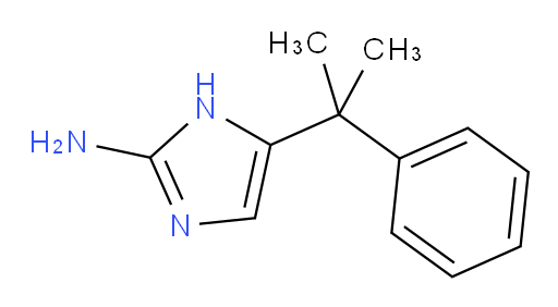 5-(2-phenylpropan-2-yl)-1H-imidazol-2-amine
