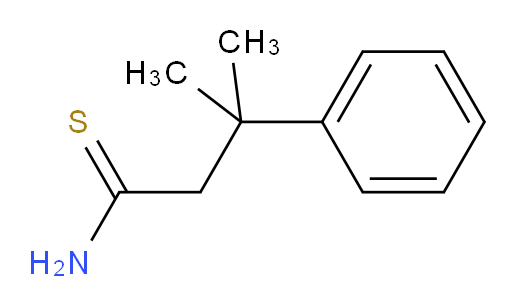 3-methyl-3-phenylbutanethioamide