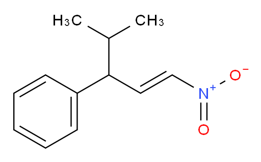 (4-methyl-1-nitropent-1-en-3-yl)benzene