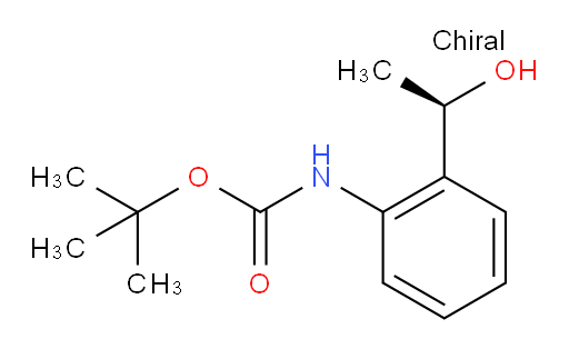 tert-butyl N-{2-[(1R)-1-hydroxyethyl]phenyl}carbamate