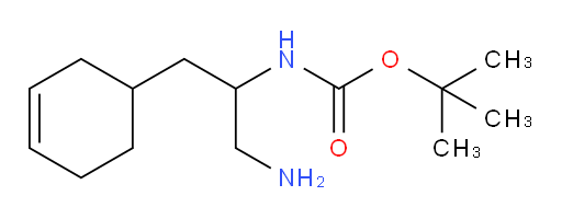 tert-butyl N-[1-amino-3-(cyclohex-3-en-1-yl)propan-2-yl]carbamate