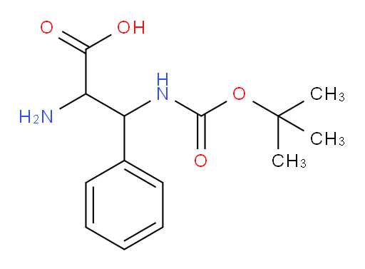 2-amino-3-{[(tert-butoxy)carbonyl]amino}-3-phenylpropanoic acid