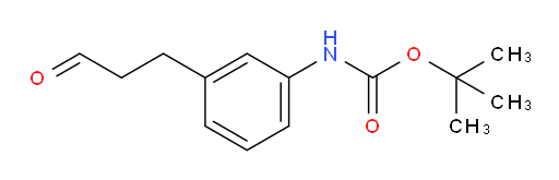 tert-butyl N-[3-(3-oxopropyl)phenyl]carbamate