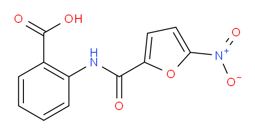 2-(5-nitrofuran-2-amido)benzoic acid