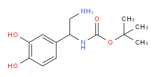 tert-butyl N-[2-amino-1-(3,4-dihydroxyphenyl)ethyl]carbamate