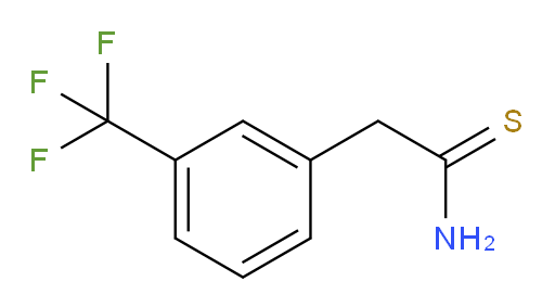 2-[3-(trifluoromethyl)phenyl]ethanethioamide