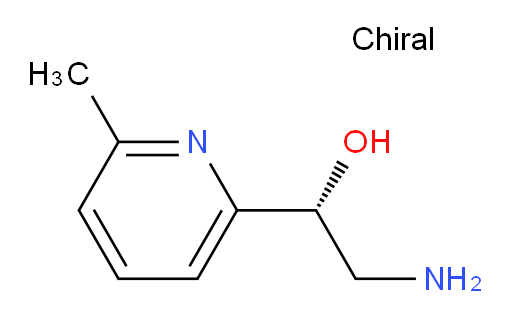(1R)-2-amino-1-(6-methylpyridin-2-yl)ethan-1-ol