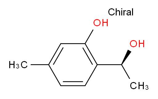 2-[(1S)-1-hydroxyethyl]-5-methylphenol