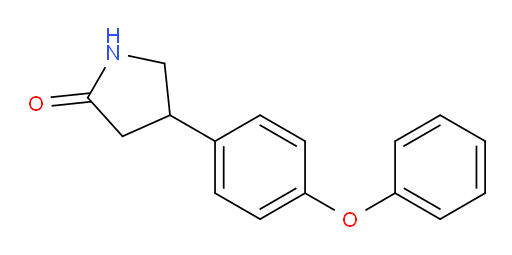 4-(4-phenoxyphenyl)pyrrolidin-2-one