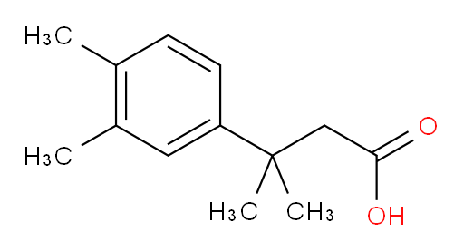 3-(3,4-dimethylphenyl)-3-methylbutanoic acid