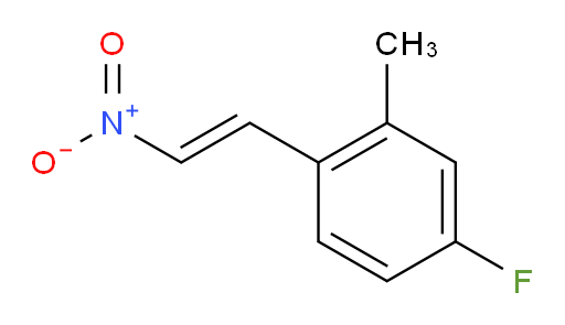 4-fluoro-2-methyl-1-(2-nitroethenyl)benzene