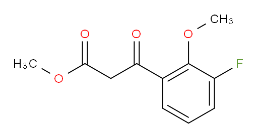 methyl 3-(3-fluoro-2-methoxyphenyl)-3-oxopropanoate