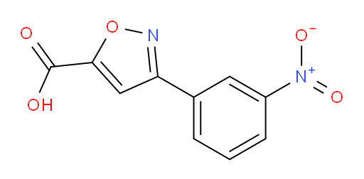 3-(3-nitrophenyl)-1,2-oxazole-5-carboxylic acid