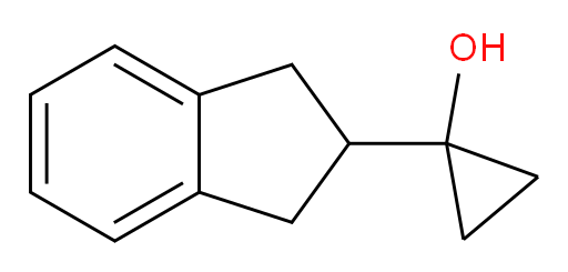 1-(2,3-dihydro-1H-inden-2-yl)cyclopropan-1-ol