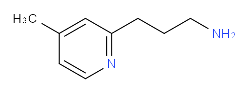 3-(4-methylpyridin-2-yl)propan-1-amine