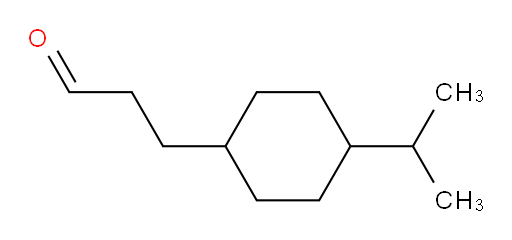 3-[4-(propan-2-yl)cyclohexyl]propanal