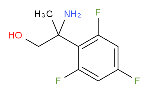 2-amino-2-(2,4,6-trifluorophenyl)propan-1-ol