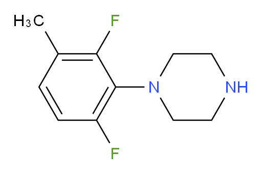 1-(2,6-difluoro-3-methylphenyl)piperazine