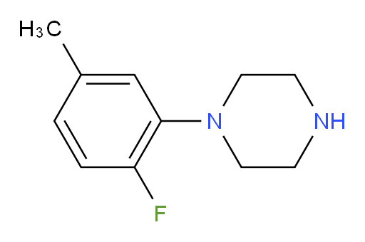 1-(2-fluoro-5-methylphenyl)piperazine