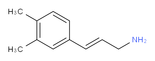 3-(3,4-dimethylphenyl)prop-2-en-1-amine