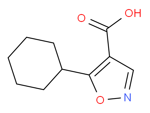 5-cyclohexyl-1,2-oxazole-4-carboxylic acid