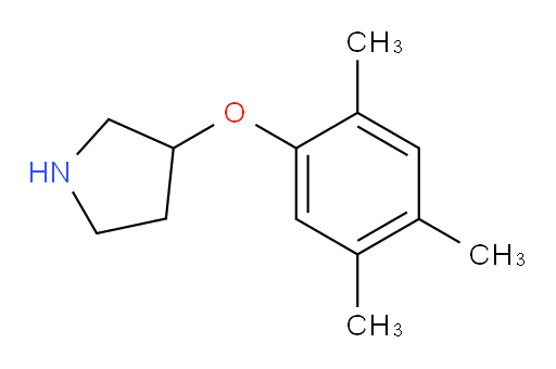 3-(2,4,5-trimethylphenoxy)pyrrolidine
