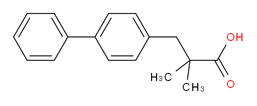 2,2-dimethyl-3-(4-phenylphenyl)propanoic acid