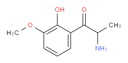 2-amino-1-(2-hydroxy-3-methoxyphenyl)propan-1-one