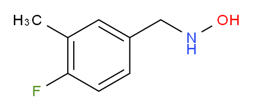 N-[(4-fluoro-3-methylphenyl)methyl]hydroxylamine