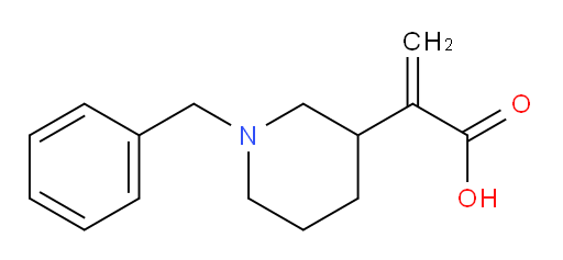 2-(1-benzylpiperidin-3-yl)prop-2-enoic acid