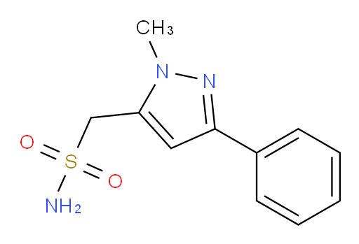 (1-methyl-3-phenyl-1H-pyrazol-5-yl)methanesulfonamide