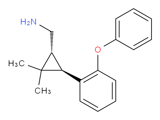 rac-[(1R,3R)-2,2-dimethyl-3-(2-phenoxyphenyl)cyclopropyl]methanamine