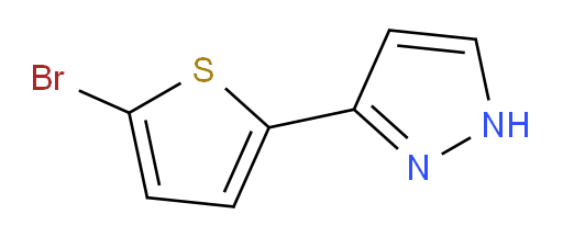 3-(5-bromothiophen-2-yl)-1H-pyrazole
