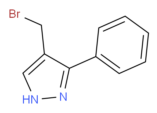 4-(bromomethyl)-3-phenyl-1H-pyrazole