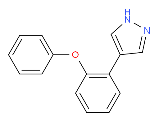 4-(2-phenoxyphenyl)-1H-pyrazole