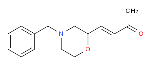 4-(4-benzylmorpholin-2-yl)but-3-en-2-one