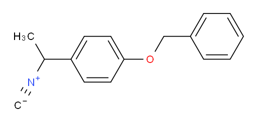 1-(benzyloxy)-4-(1-isocyanoethyl)benzene