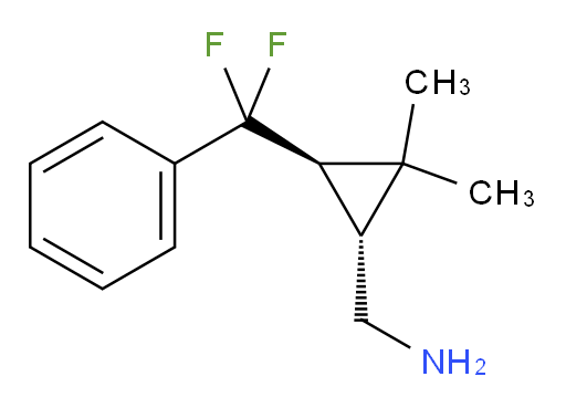 rac-[(1R,3R)-3-[difluoro(phenyl)methyl]-2,2-dimethylcyclopropyl]methanamine